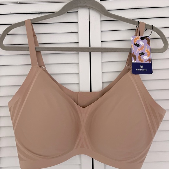 NWT Honeyloce Bra Sz 3X Removable Pads - Picture 1 of 8